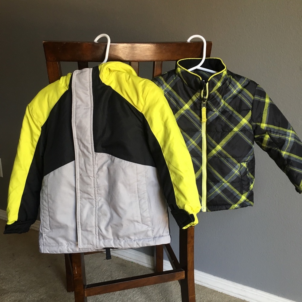 2 in 1 kids winter jacket